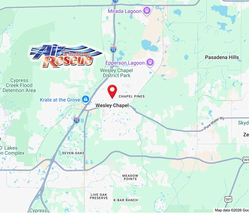 WESLEY-CHAPEL-hvac-Service-map